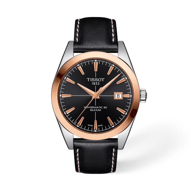 Tissot Gentleman Gold bezel 40mm T9274074605100 kol saati