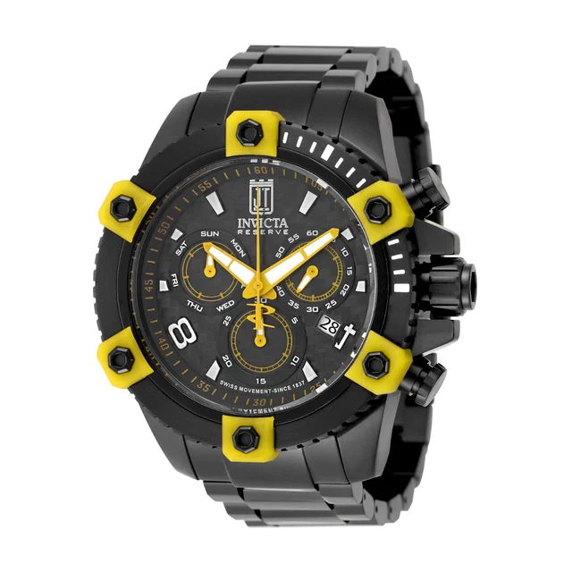 Invicta Arcanis Swiss Ronda Z60 Caliber Watch - 50mm, Black (51294) kol saati