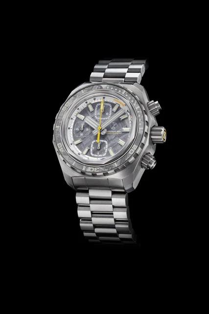 Zelos Hammerhead Chrono 1000m Diver SS Meteorite kol saati