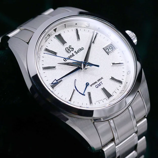 Grand Seiko Spring Drive GMT Limited Edition Blizzard Silver kol saati
