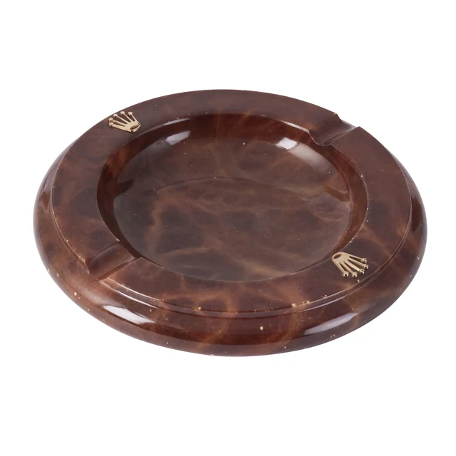 Rolex ROLEX, REF. 537, BROWN MARBLE ASHTRAY kol saati