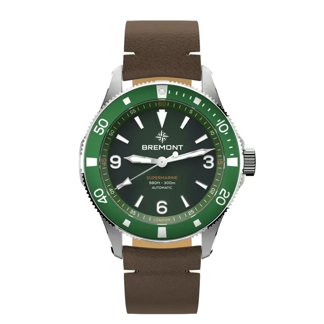 Bremont Supermarine SM40-ND-SS-GN-L-S kol saati
