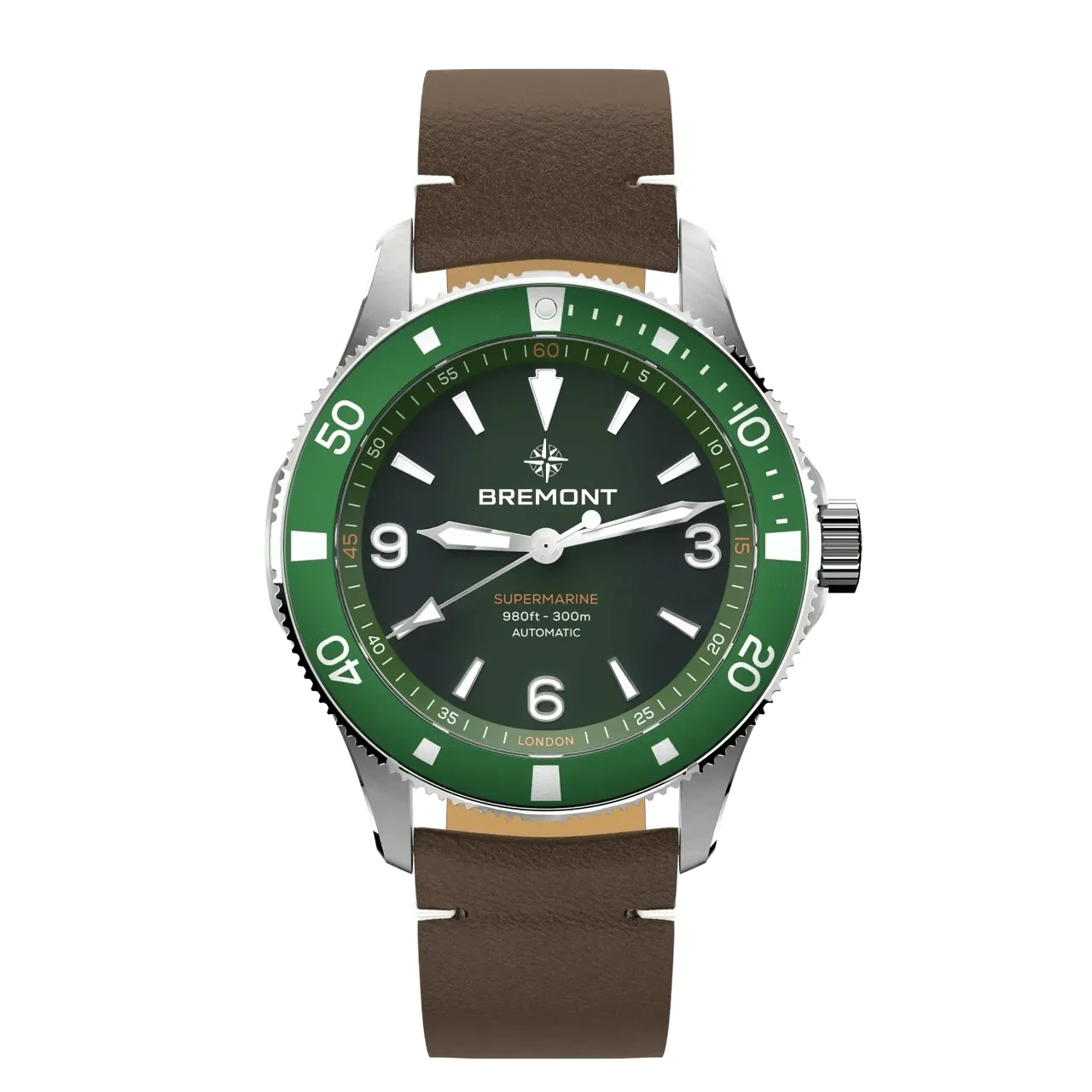 Bremont Supermarine SM40-ND-SS-GN-L-S 40 mm kol saati