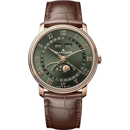 Blancpain Villeret Quantième Complet 6654A 3653 55B kol saati