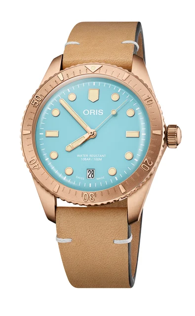 Oris Divers Sixty-Five Cotton Candy 01 733 7771 3155-07 5 19 04BR kol saati