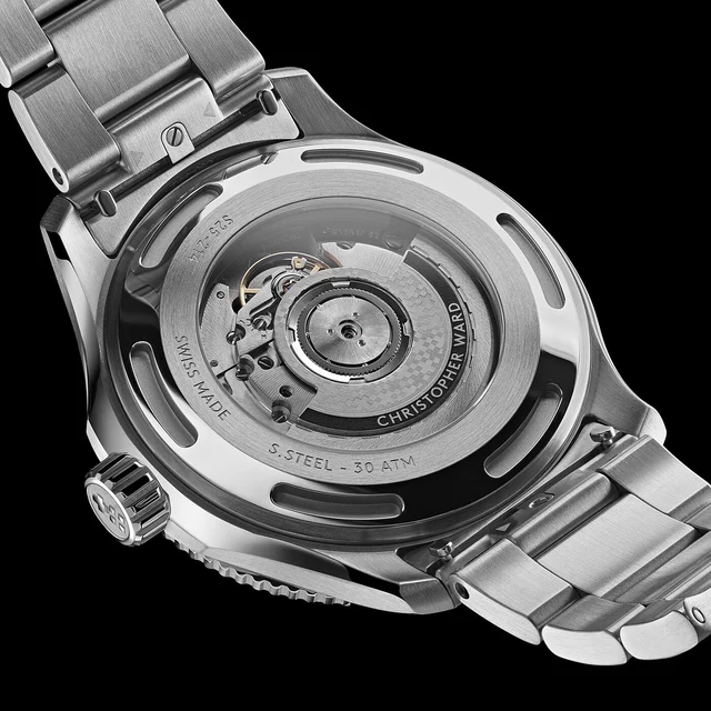Christopher Ward Trident GMT 300 C60-40AGM31S0KK0-B1 kol saati