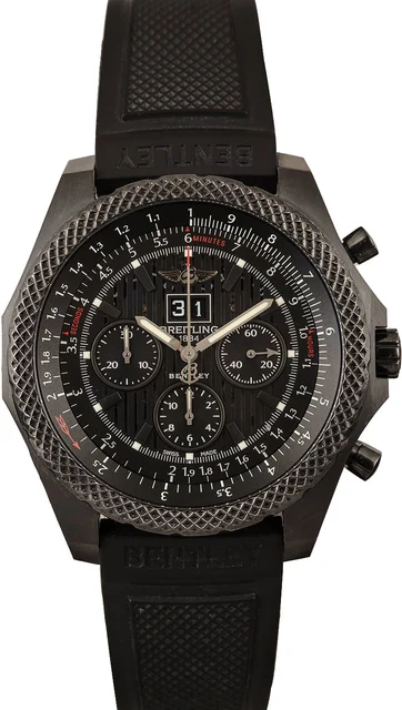 Breitling Bentley 6.75 Midnight Carbon M44364 T kol saati