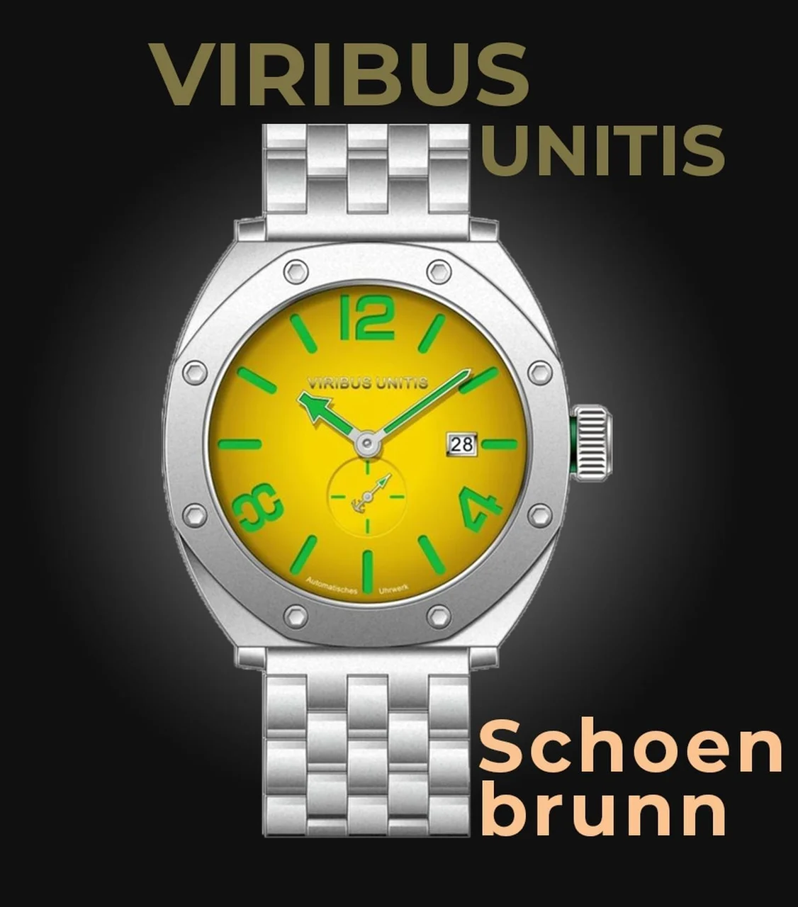 Viribusunitis Watches Viribusunitis Watches 0010-8-1-1-1 44 mm kol saati