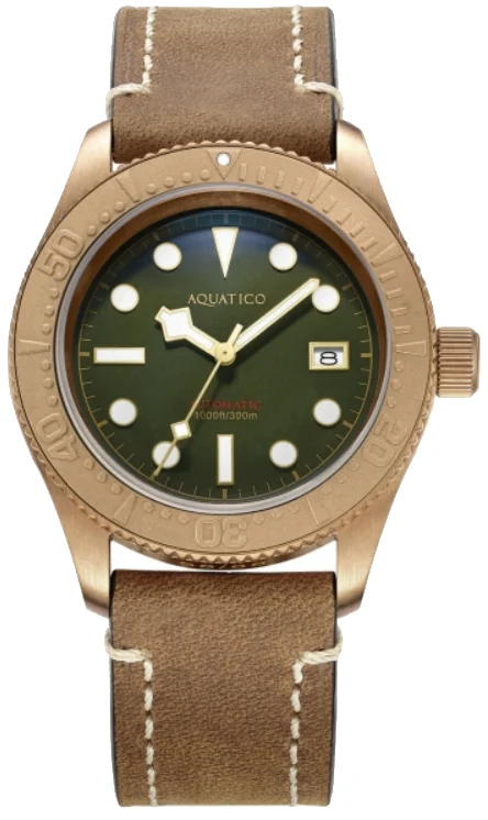 AQUATICO Bronze Sea Star AQ009 42 mm kol saati