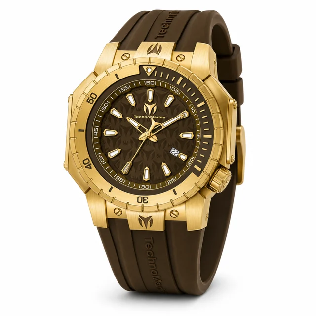 Technomarine Manta Sea Watch - 49mm. Olive Green (TM-225052) kol saati