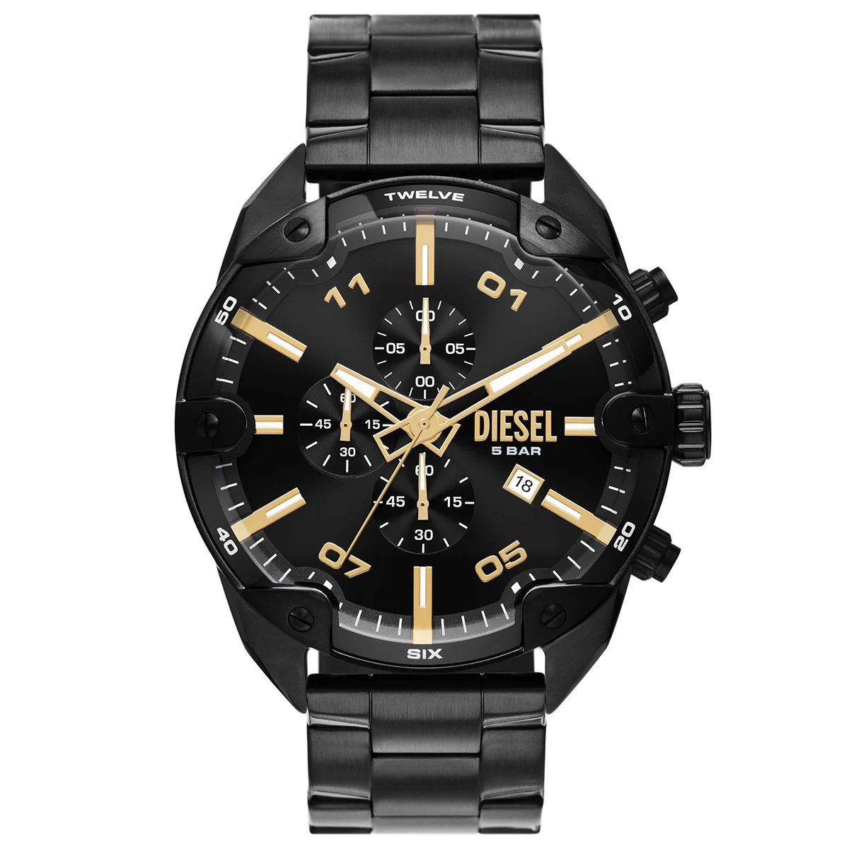 Diesel Spiked DZ4644 49 mm kol saati