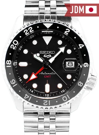 Seiko 5 Japan Seiko 5 Sports GMT Series Black Ref. SBSC001 SBSC001/SKO kol saati