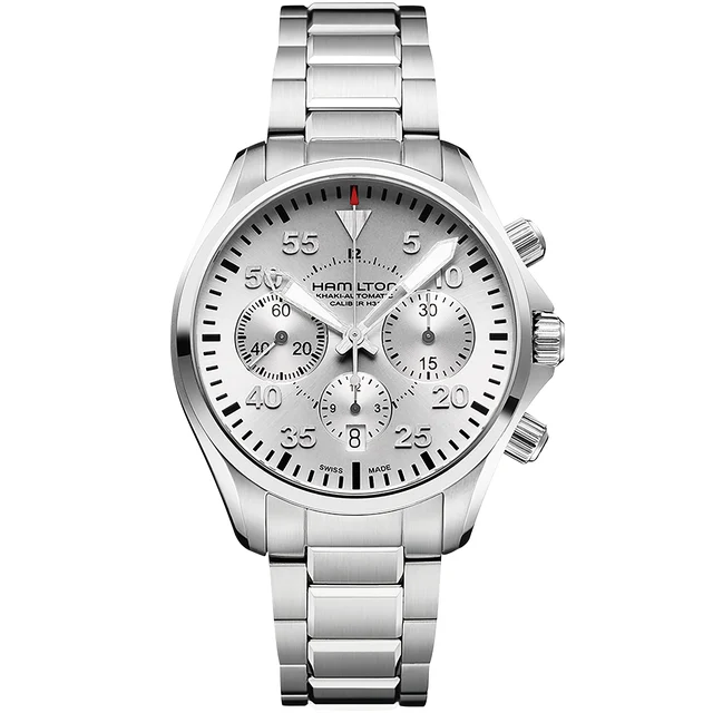 Hamilton Khaki Aviation Khaki Pilot Auto Chrono H64666155 kol saati