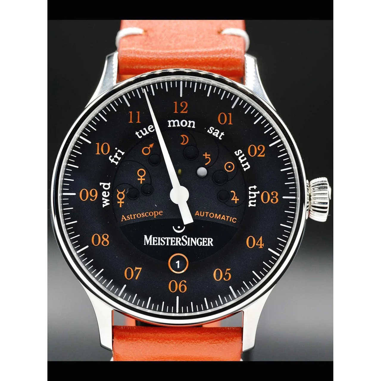Meistersinger Astroscope Limited Edition ED-AS9020 210000014393 40 mm kol saati