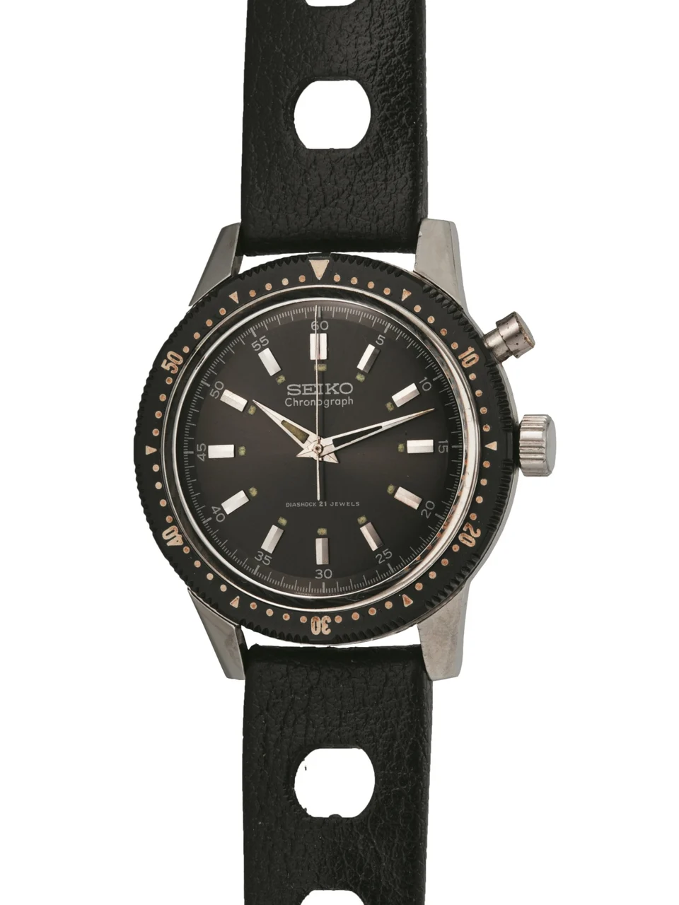 Seiko SEIKO REF. 5719A/45899, 1964 TOKYO OLYMPIC MONO-PUSHER CHRONOGRAPH, STEEL kol saati