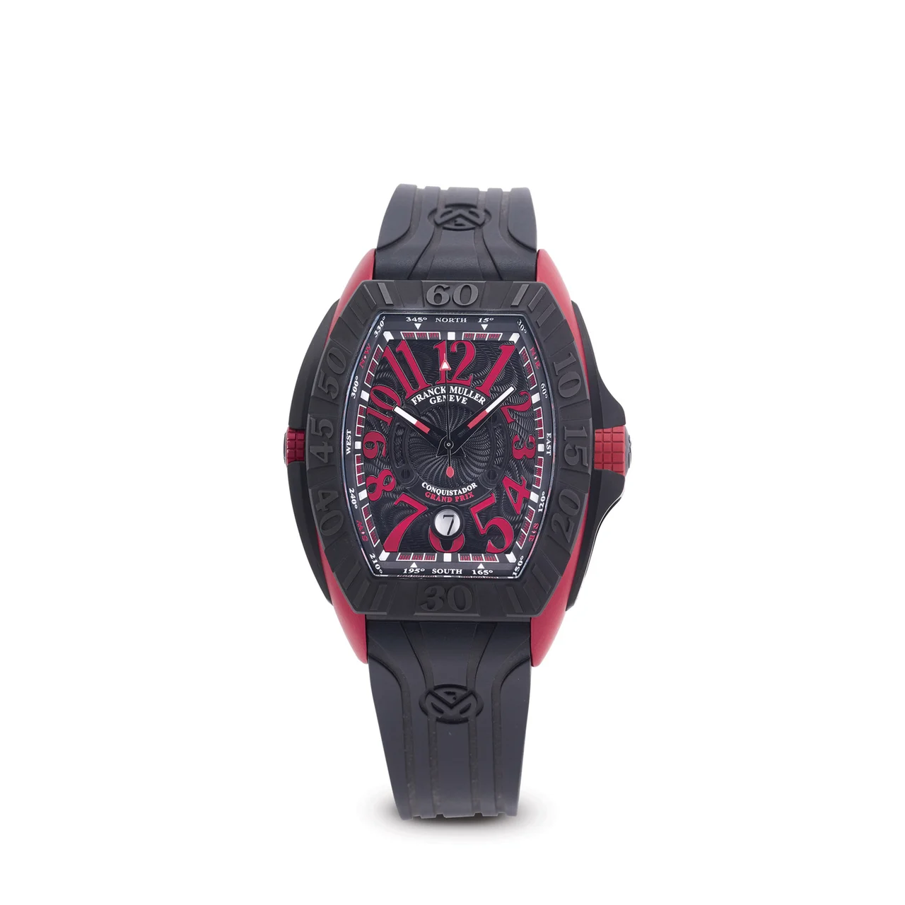 Franck Muller FRANCK MULLER, REF. 8900 SC DT GPG, CONQUISTADOR GRAND PRIX, PVD TITANIUM kol saati
