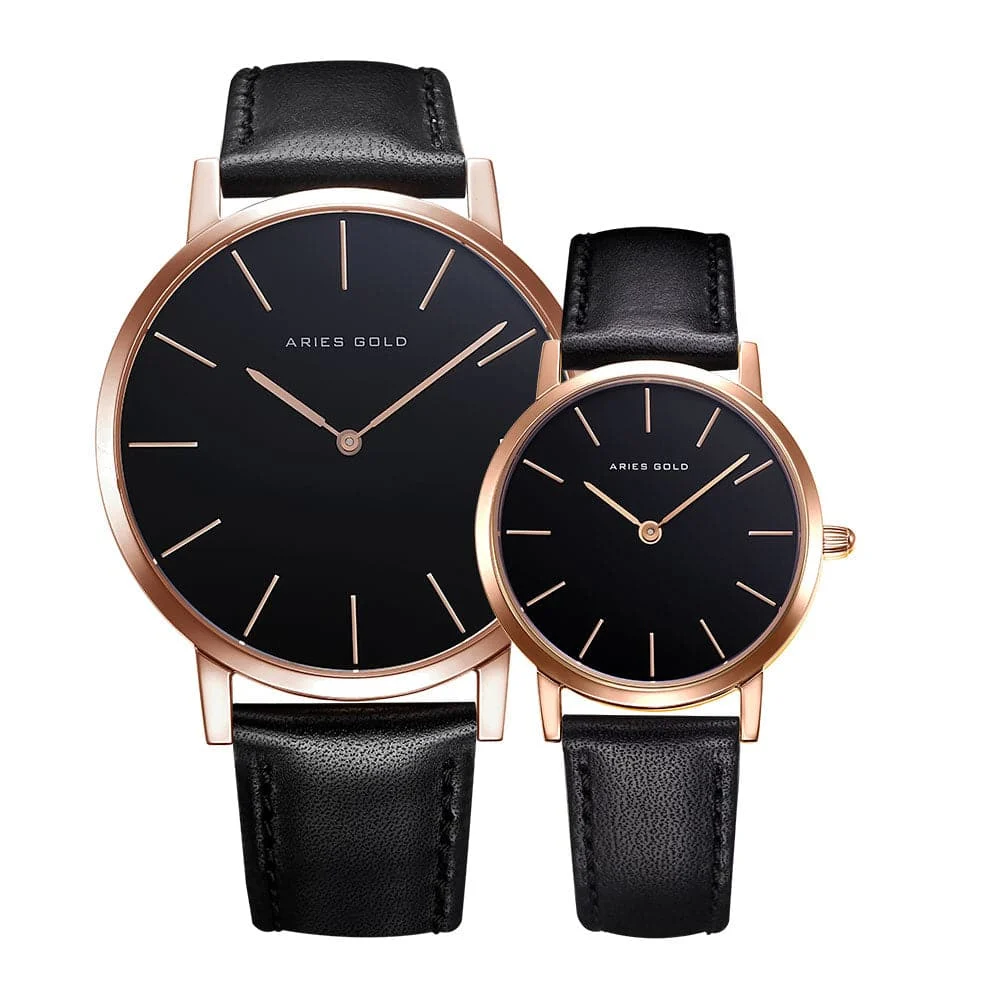 Aries Gold Aries Gold G 1022 RG-BK L 1023 RG-BK 41 mm kol saati