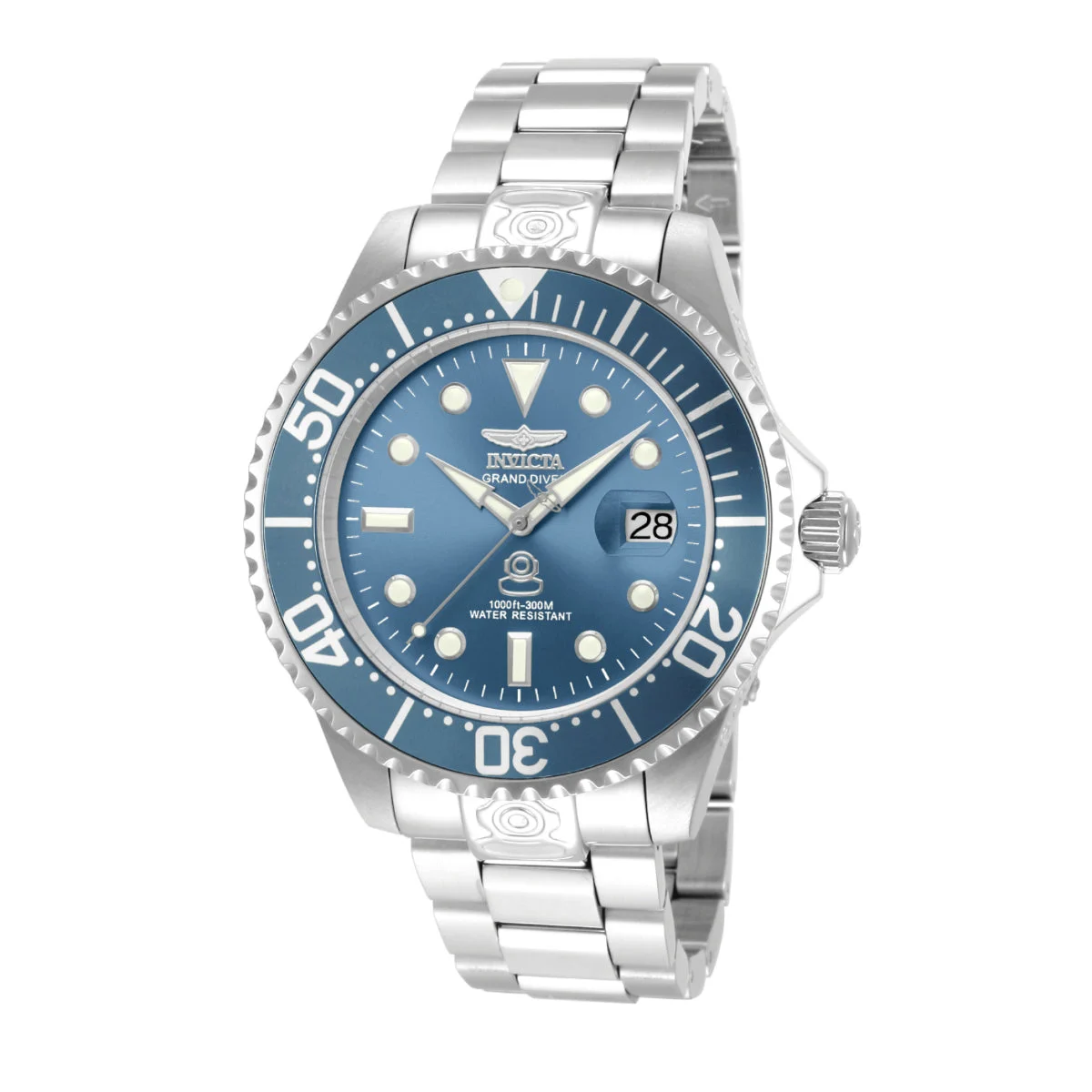 Invicta Grand Diver Navalia Automatic Watch - 47mm, Steel (13859) 47 mm kol saati