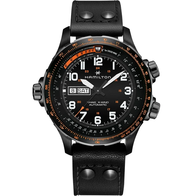 Hamilton Khaki Aviation X-Wind Day Date Auto H77785733 kol saati