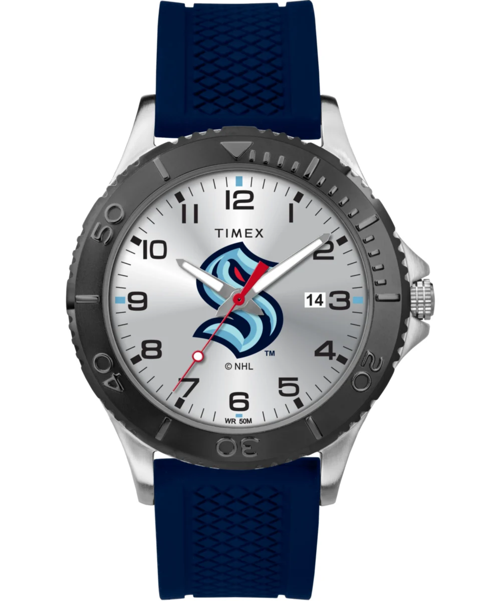 Timex Gamer Navy Seattle Kraken TWZHSKRME 42 mm kol saati