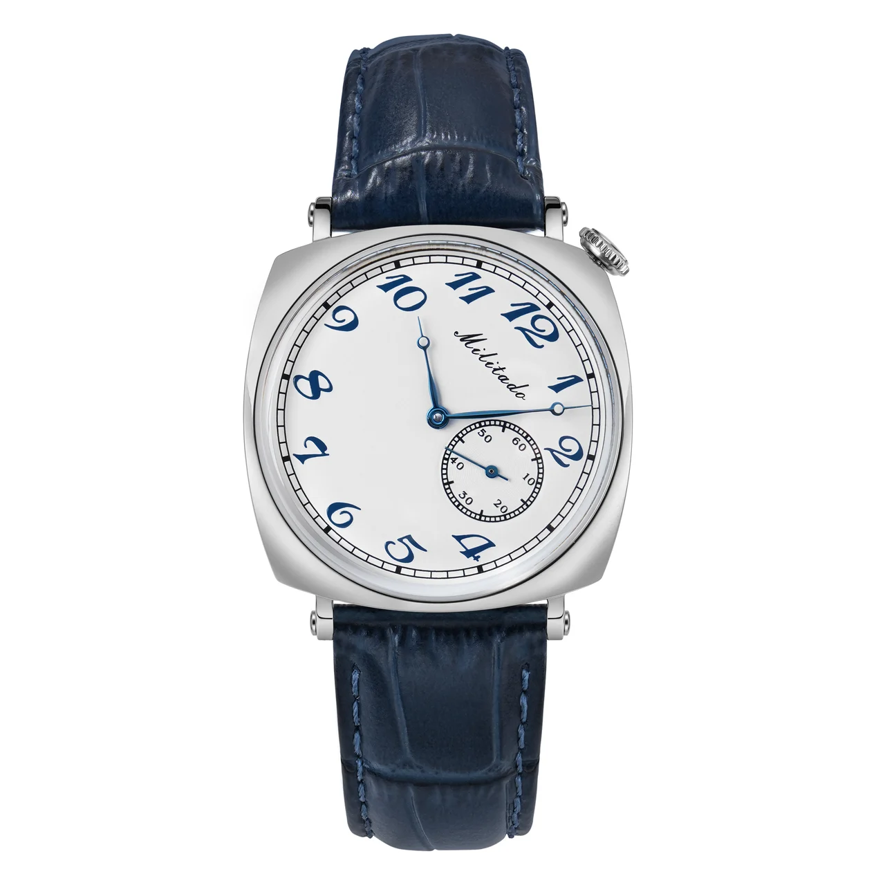 MILITADO MILITADO ML11-白面印刷蓝字 36 mm kol saati