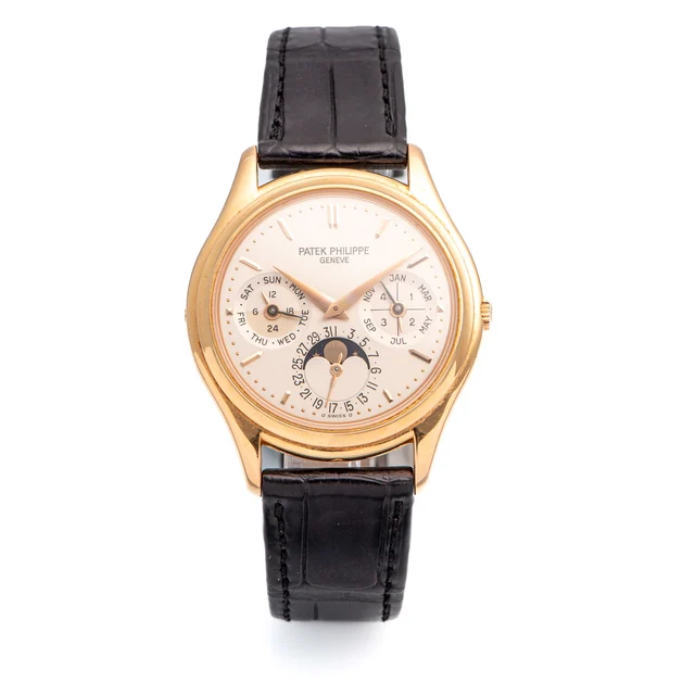 Patek Philippe Ref. 3940R-011, Perpetual Calendar, Two Tones 24 Hour Indication, Pink gold
