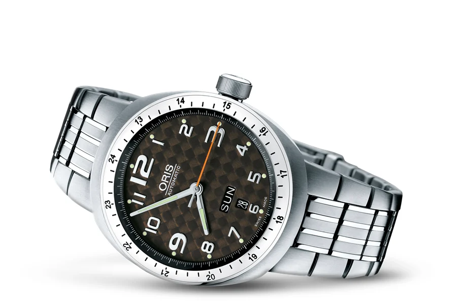 Oris Day Date 01 635 7588 7069-07 8 26 70 41 mm kol saati