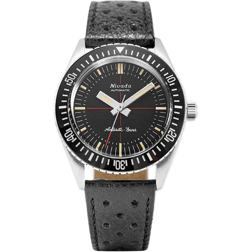 Nivada Grenchen Antarctic Diver No Date 32044A10 38 mm kol saati