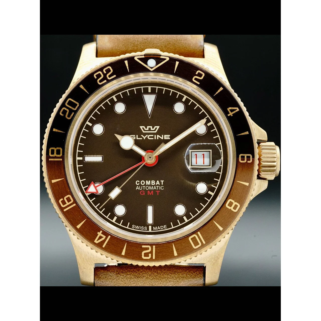 Glycine Combat Sub Sport 210000030276 42 mm kol saati