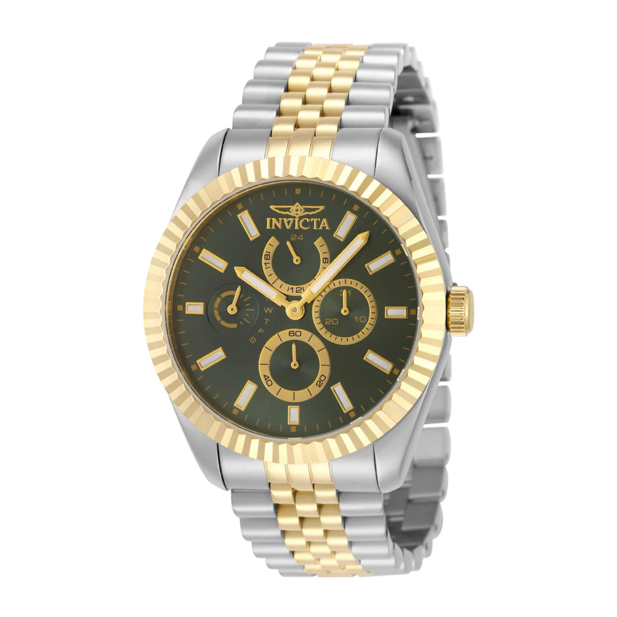 Invicta Specialty Wharton Watch - 43mm. Gold, Steel (49539) 43 mm kol saati