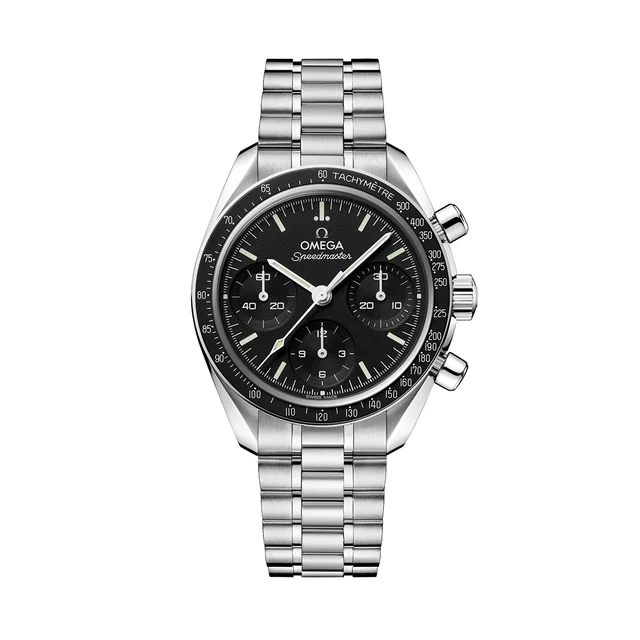 OMEGA Speedmaster Chronograph 38mm - Black on Bracelet O32430385001002 kol saati