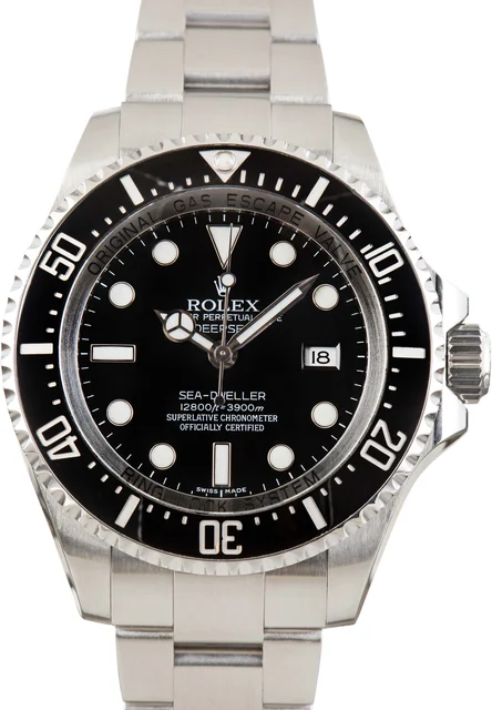 Rolex Sea-Dweller Deepsea 116660 Black Dial kol saati