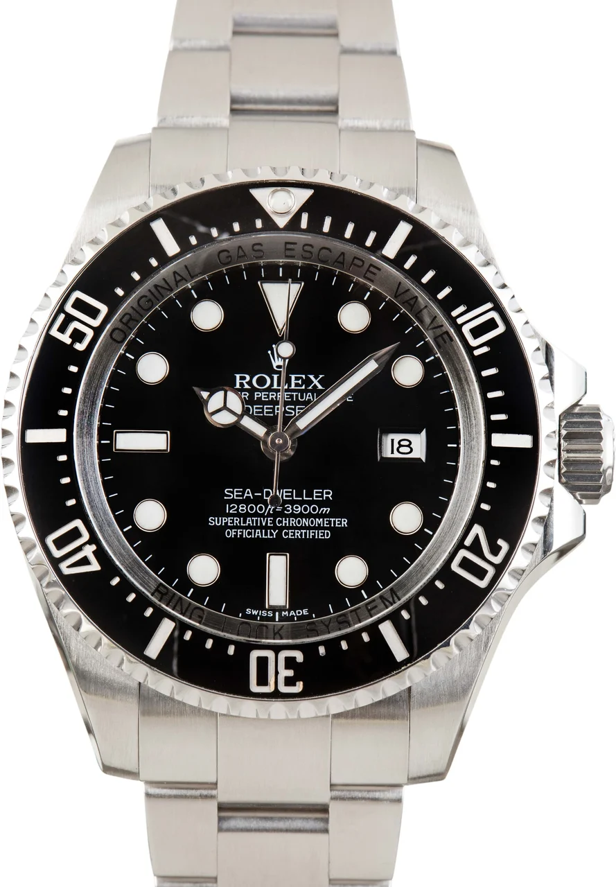 Rolex Sea-Dweller Deepsea 116660 Black Dial 44 mm kol saati