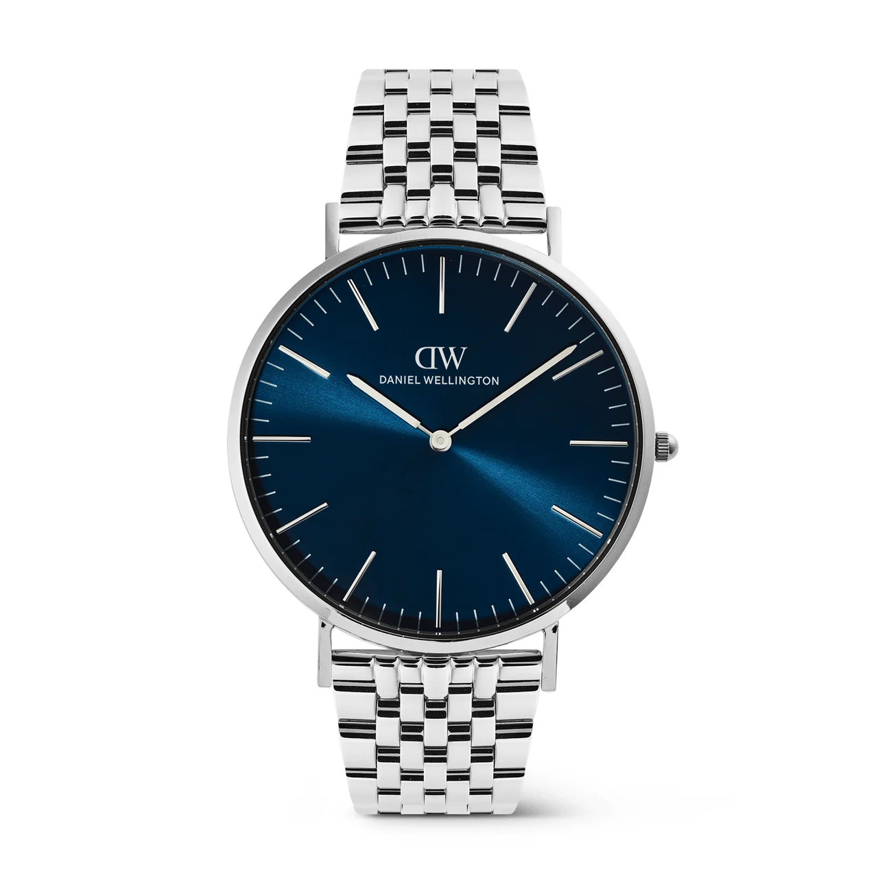 DANIEL WELLINGTON Classic 7-Link Arctic Silver DW00101010 40 mm kol saati