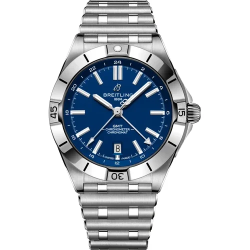 Breitling Chronomat Automatic GMT 40 NFL Indianapolis Colts Edition A32398D51C1A1 kol saat