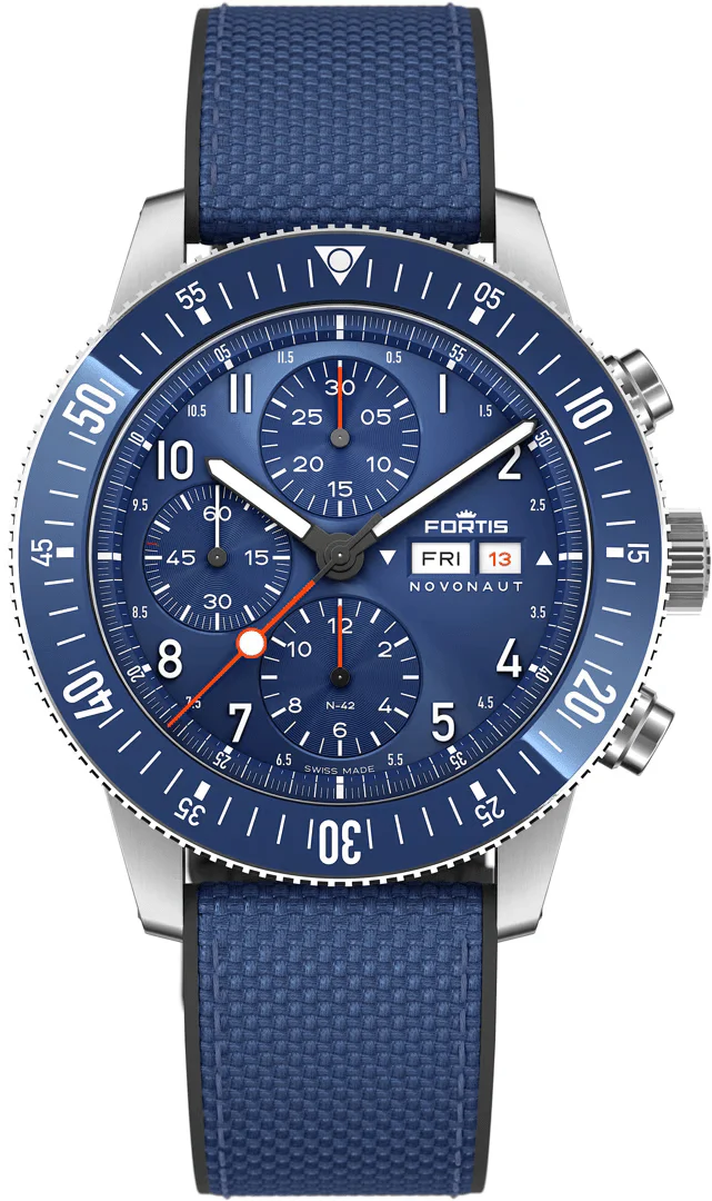 Fortis Novonaut F2040013 42 mm kol saati