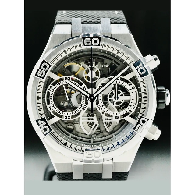 Maurice Lacroix Aikon Chronograph Skeleton 210000068994 kol saati