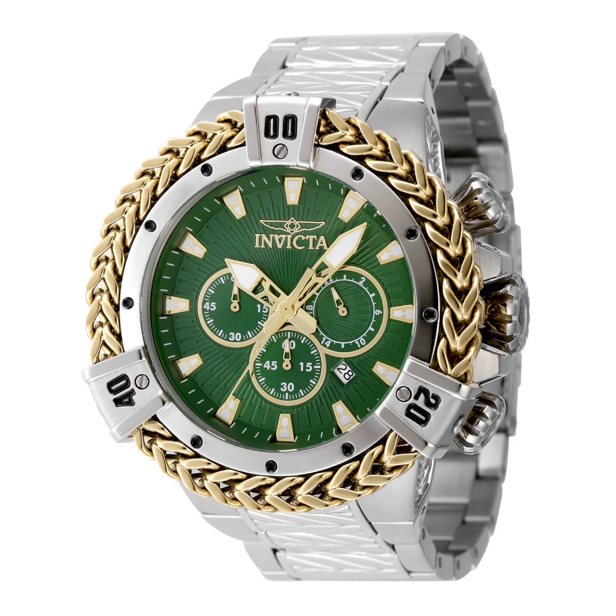 Invicta Bolt Herc Watch - 54mm. Steel (48155) kol saati