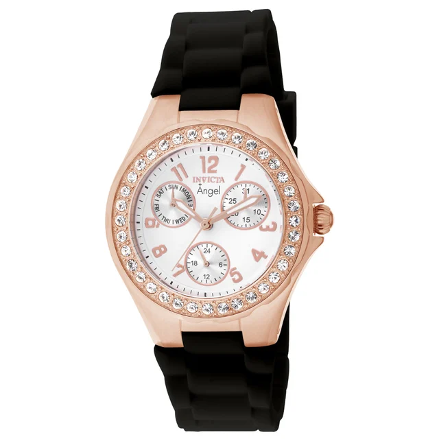 Invicta Angel Watch - 38mm, Black (1645) kol saati