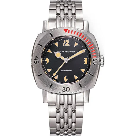 Nivada Grenchen Depthmaster Pacman 14105A04 kol saati