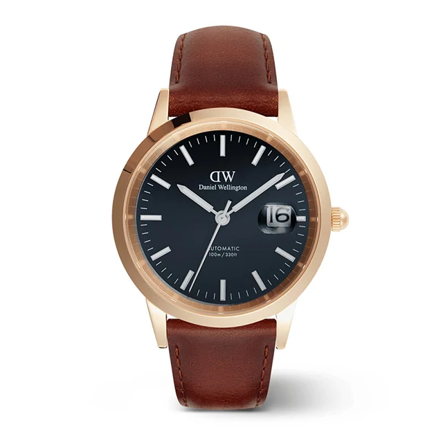 DANIEL WELLINGTON Iconic St Mawes Automatic Rose Gold DW00600758 kol saati