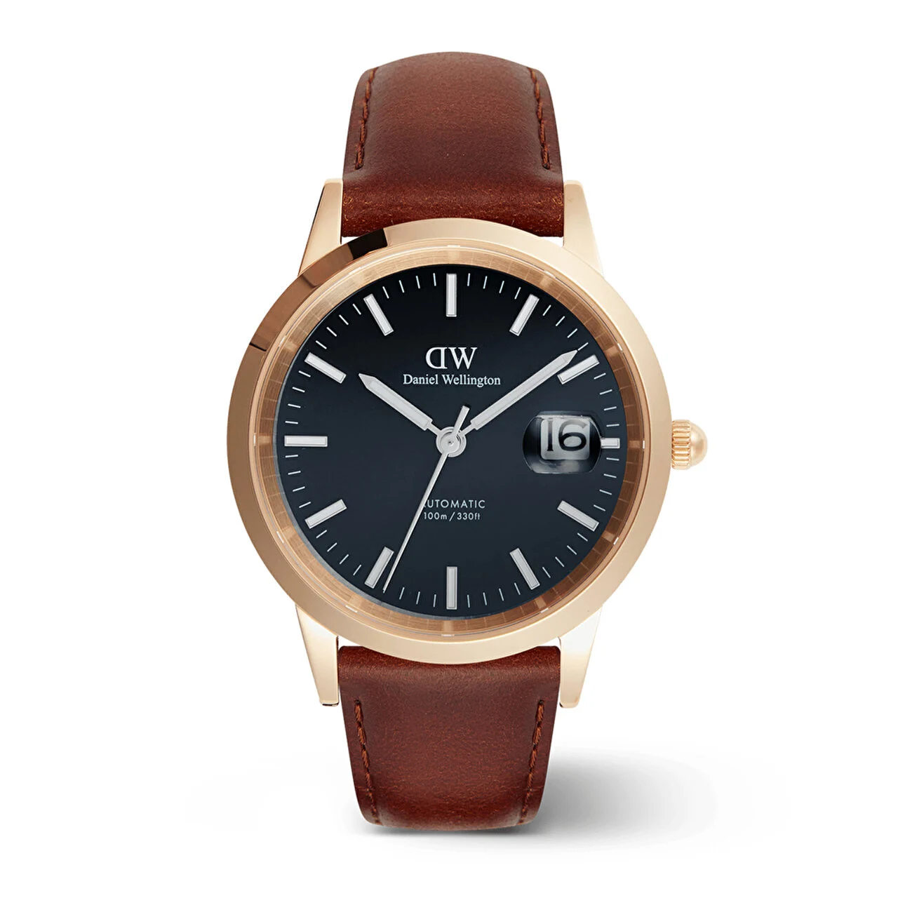 DANIEL WELLINGTON Iconic St Mawes Automatic Rose Gold DW00600758 40 mm kol saati