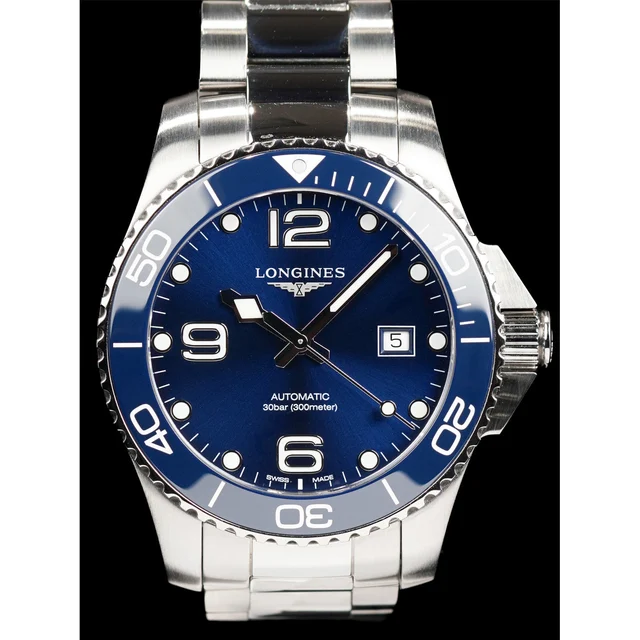 Longines Hydroconquest 43mm Blue Dial on Bracelet 21009N29672 kol saati