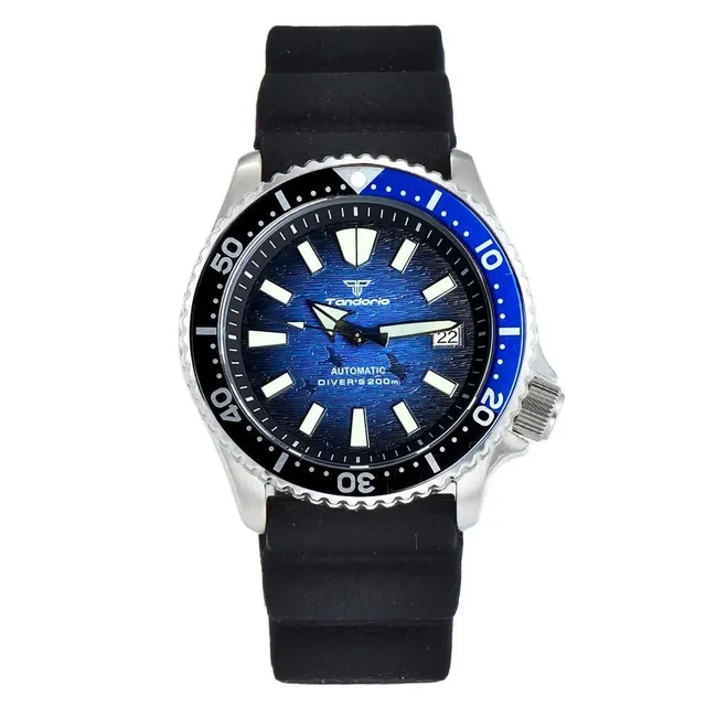 Tandorio Dive Automatic 200m Water Resistant Sapphire TD219 14:865#H-sterile kol saati