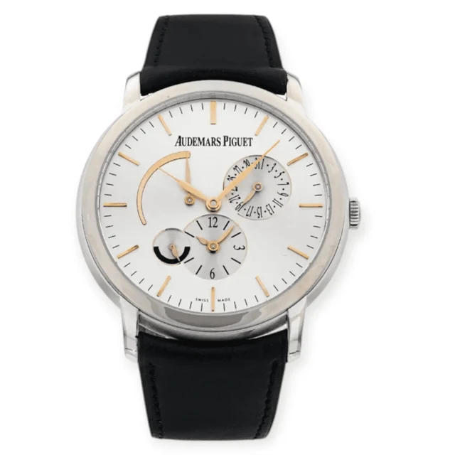 Audemars Piguet Jules Dual Time 41mm Pre-Owned Audemars Piguet Jules Dual Time 41mm kol sa