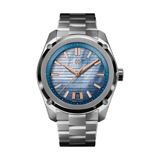 Formex Essence Automatic Chronometer 39mm - Mother-of-Sky Blue 0333.1.6603.100 kol saati