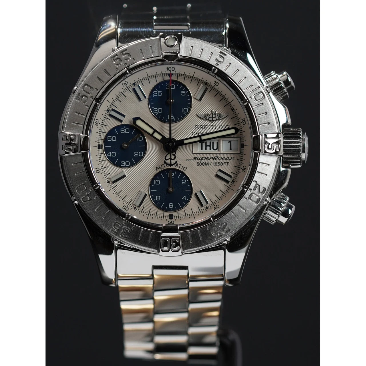 Breitling Superocean Chronograph 210009N29419 42 mm kol saati
