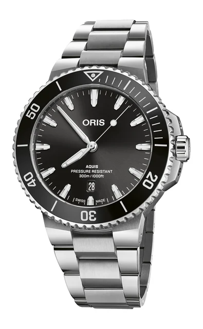 Oris Aquis Date 01 733 7789 4154-07 8 23 04PEB kol saati