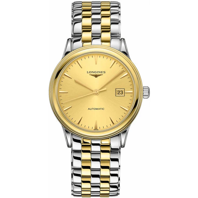 Longines Flagship 40mm gilt L4.984.3.32.7 40 mm kol saati