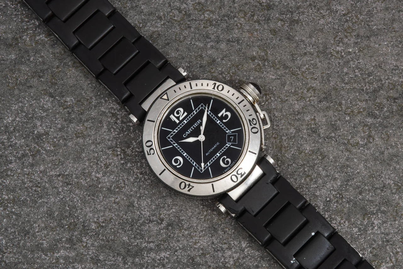 Cartier Pasha 408300092490 40 mm kol saati